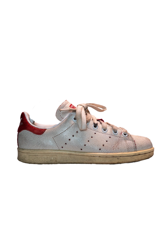 Stan Smith Red Cracked Leather