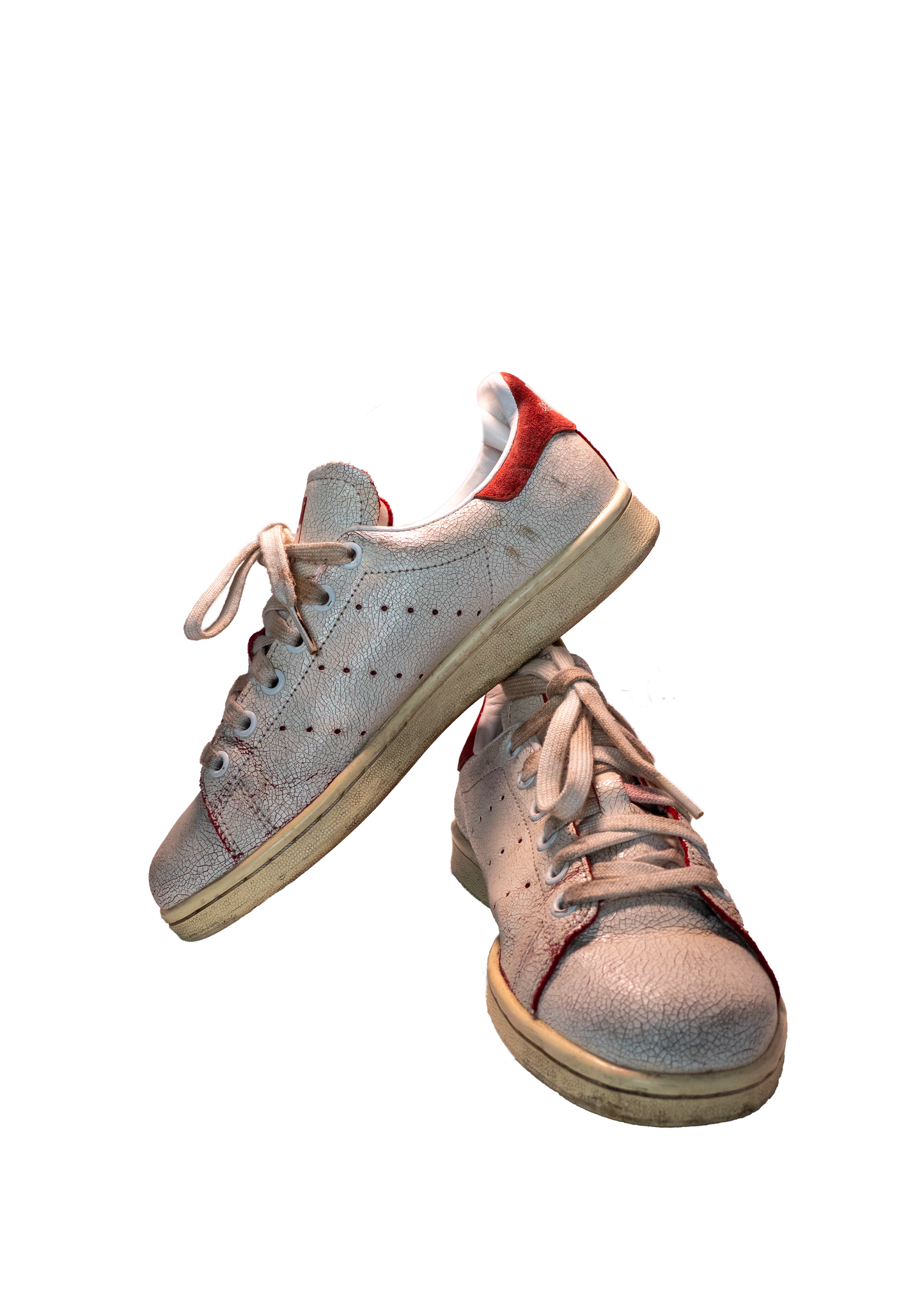 Stan Smith Red Cracked Leather