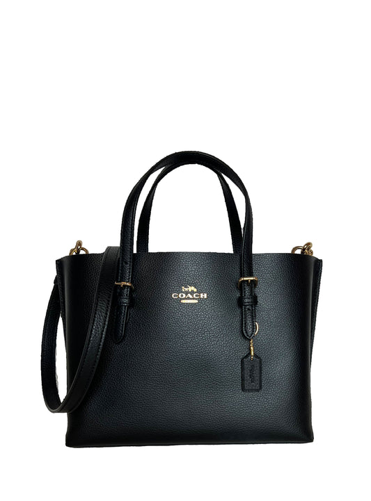 Coach Leather Mollie Tote 25 Handtasche